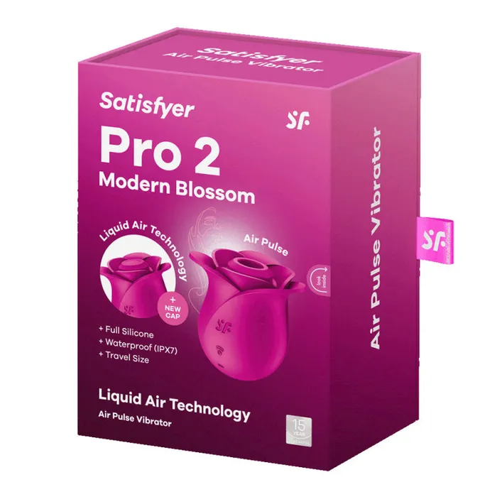 Pro 2 Modern Blossom - Hot Pink | Satisfyer Vibrators Pro 2 Modern Blossom - Hot Pink | Satisfyer Vibrators