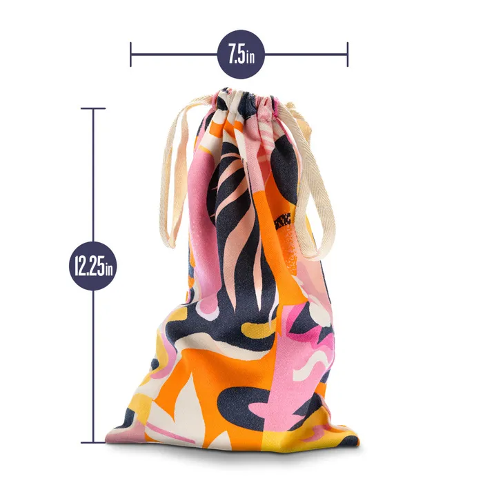 Blush Vibrators The Collection By Blush Cotton Toy Bag Burst