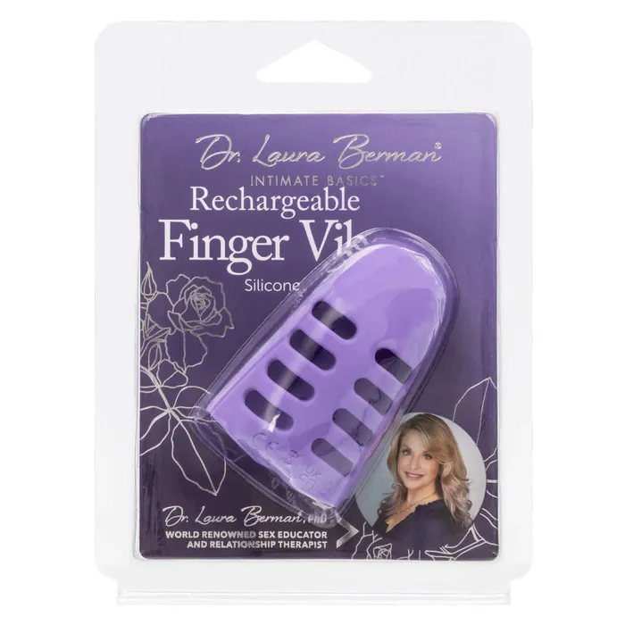 Female Sex Toys California Exotic Novelties Dr Laura Berman Rechargeable Finger Vibe Compact Powerful Dual Finger Vibrator