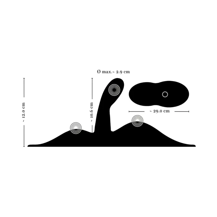 Female Sex Toys VibePad VibePad 3 RC with Gspot