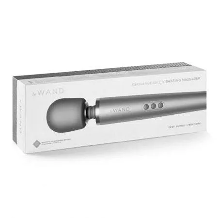 Le Wand Rechargeable Massager Grey COTR Inc Vibrators