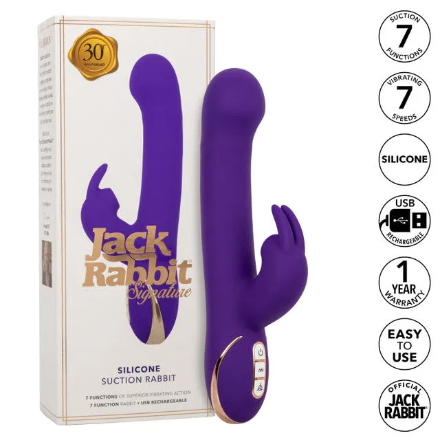 Female Sex Toys Calexotics Jack Rabbit Signature Silicone Suction Rabbit