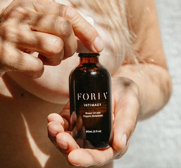 Foria Couples Foria Intimacy Breast Oil with Organic Botanicals