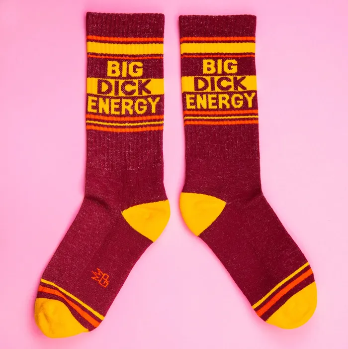Gumball Poodle Dildos Big Dick Energy Gym Socks