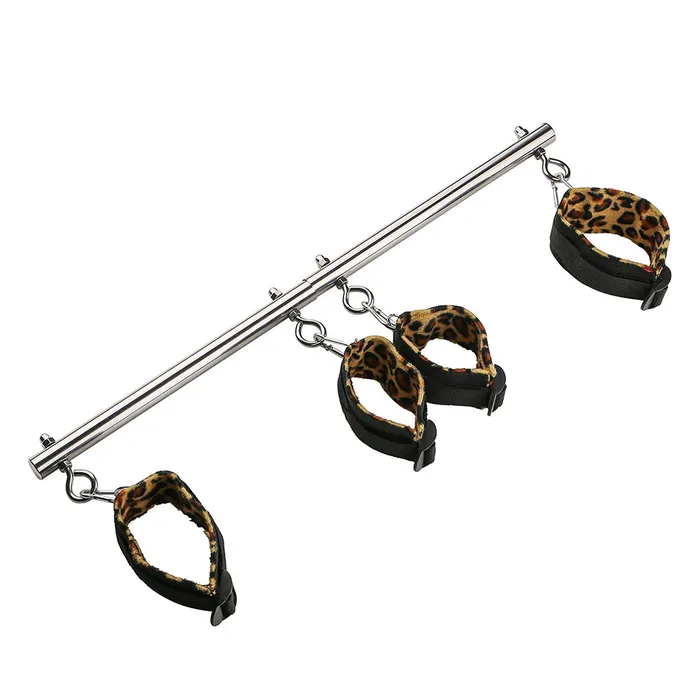 Vibrators Romulus 50 Shades of Pleasure Adjustable Spreader Bar Detachable Cuffs Versatile BDSM Restraint Kink Toy Vibrators Romulus 50 Shades of Pleasure Adjustable Spreader Bar Detachable Cuffs Versatile BDSM Restraint Kink Toy