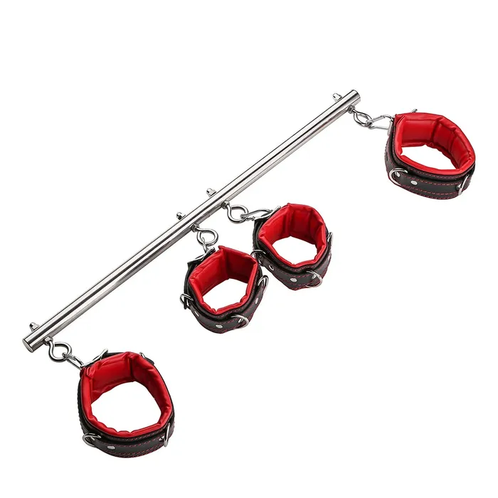 Vibrators Romulus 50 Shades of Pleasure Adjustable Spreader Bar Detachable Cuffs Versatile BDSM Restraint Kink Toy Vibrators Romulus 50 Shades of Pleasure Adjustable Spreader Bar Detachable Cuffs Versatile BDSM Restraint Kink Toy