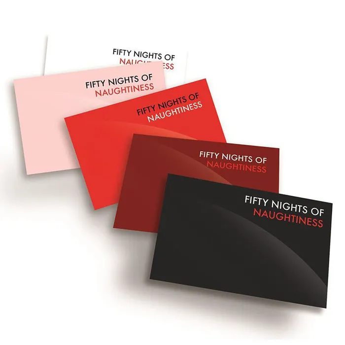 Couples Creative Conceptions Fifty Nights of Naughtiness Game Satin Ties Couples Collection
