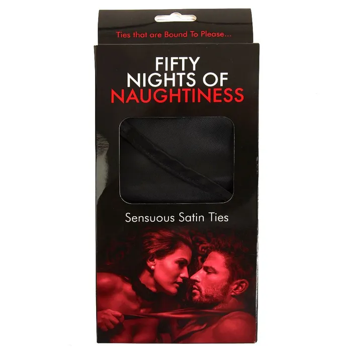 Couples Creative Conceptions Fifty Nights of Naughtiness Game Satin Ties Couples Collection