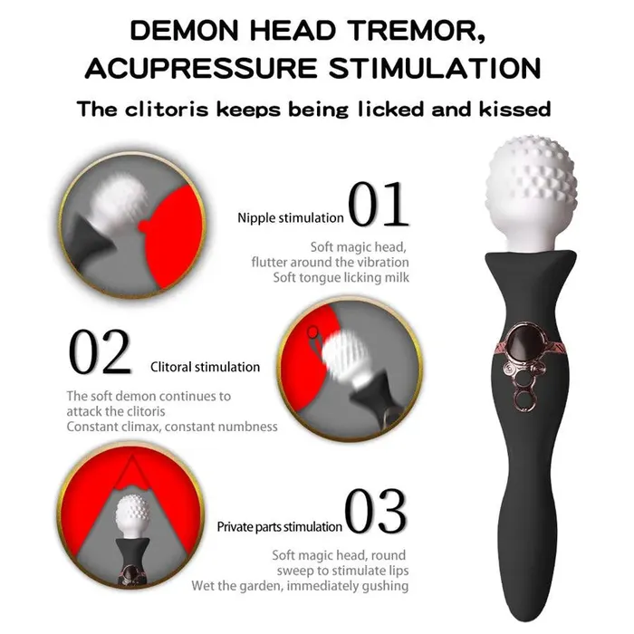 Female Sex Toys Xinghaoya Dual Head Luxury Vibrating Wand