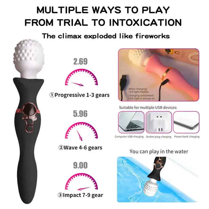 Female Sex Toys Xinghaoya Dual Head Luxury Vibrating Wand