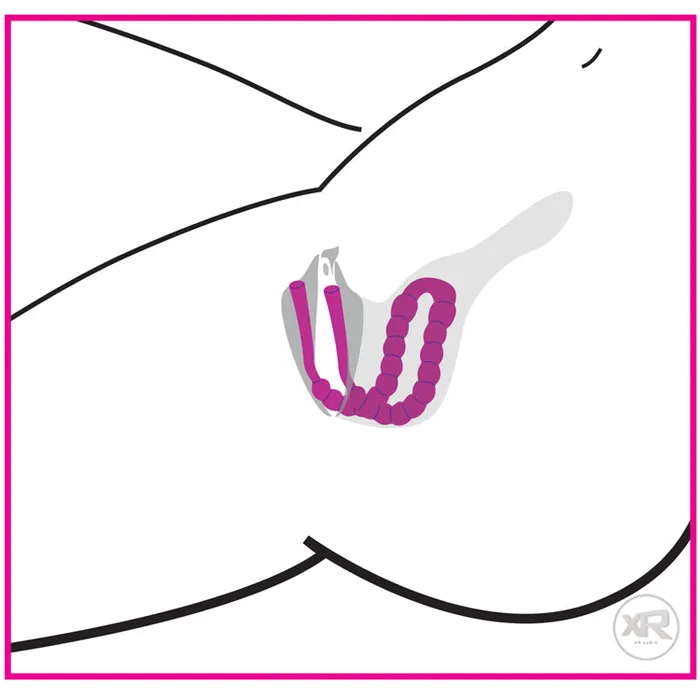 Frisky Petal Pusher Silicone Labia Spreader Female Sex Toys
